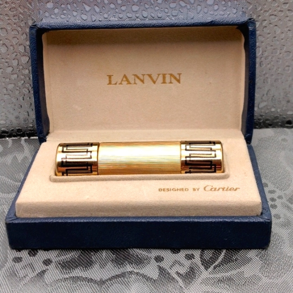 Lanvin Vintage Perfume Bottle and Box